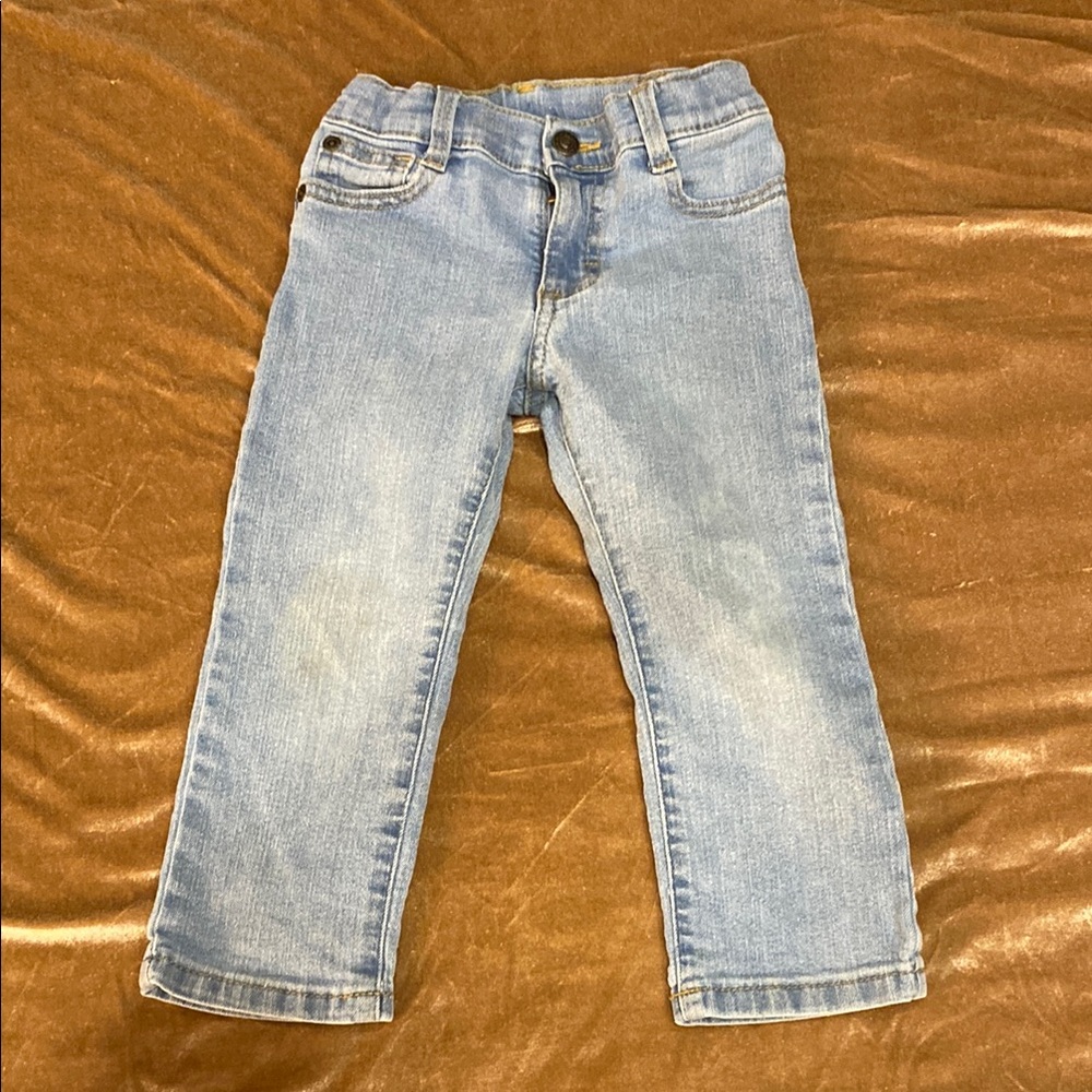 Wrangler Blue Boot Cut Jeans with Faded Style